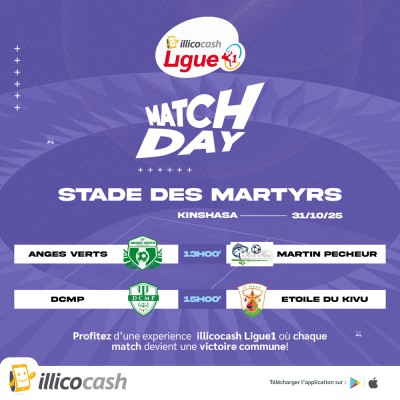 AG ANGES VERTS VS AS MARTIN PÊCHEUR / DCMP VS FC ÉTOILE DU KIVU