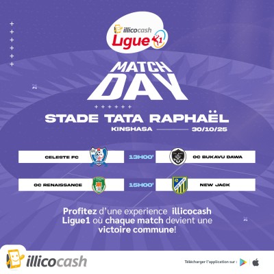 CELESTE VS OC BUKAVU DAWA ET OC RENAISSANCE VS NEW JACK