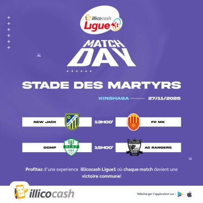 NEW JACK VS FC MK / DCMP VS  AS V CLUB